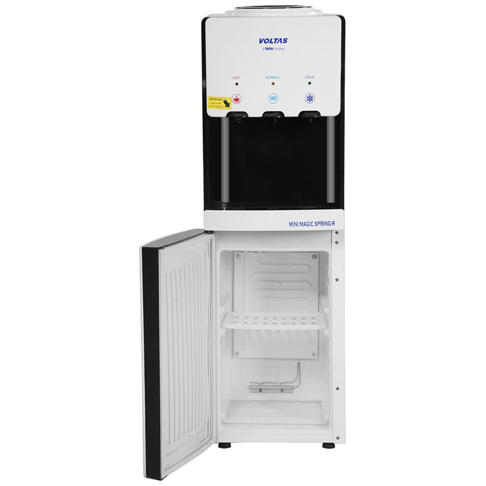 Voltas fashion dispenser with fridge